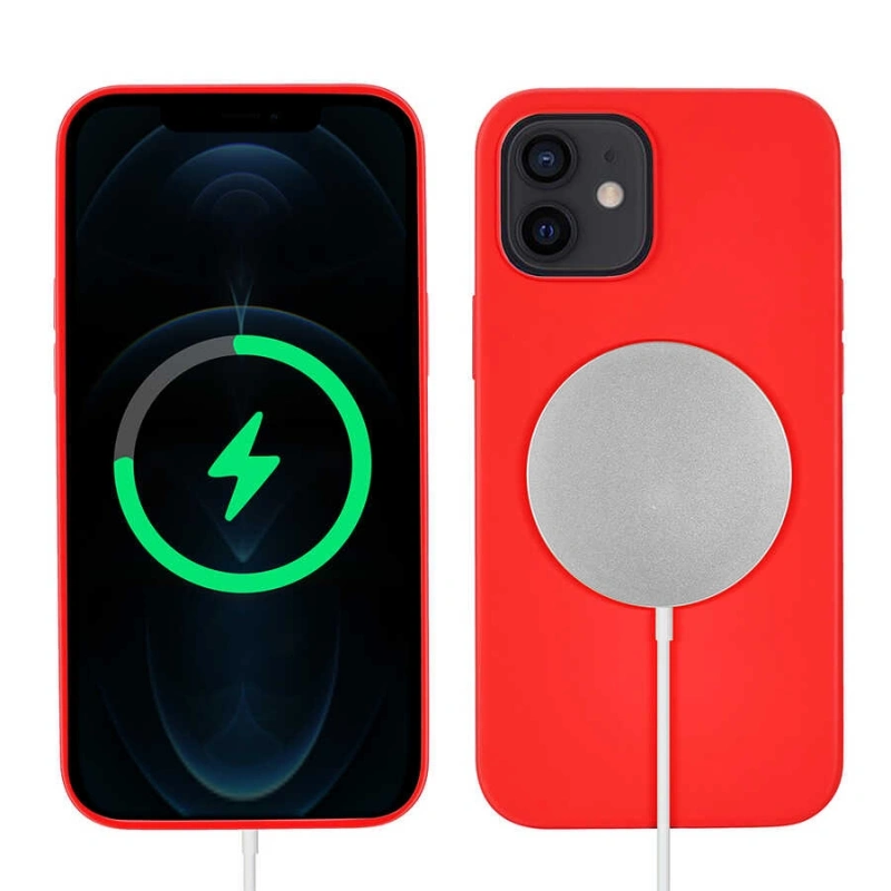 Apple iPhone 12 Mini Kılıf Zore Silksafe Wireless Kapak