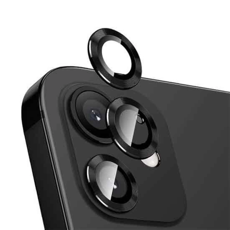 Apple iPhone 12 Mini Zore CL-12 Premium Safir Parmak İzi Bırakmayan Anti-Reflective Kamera Lens Koruyucu