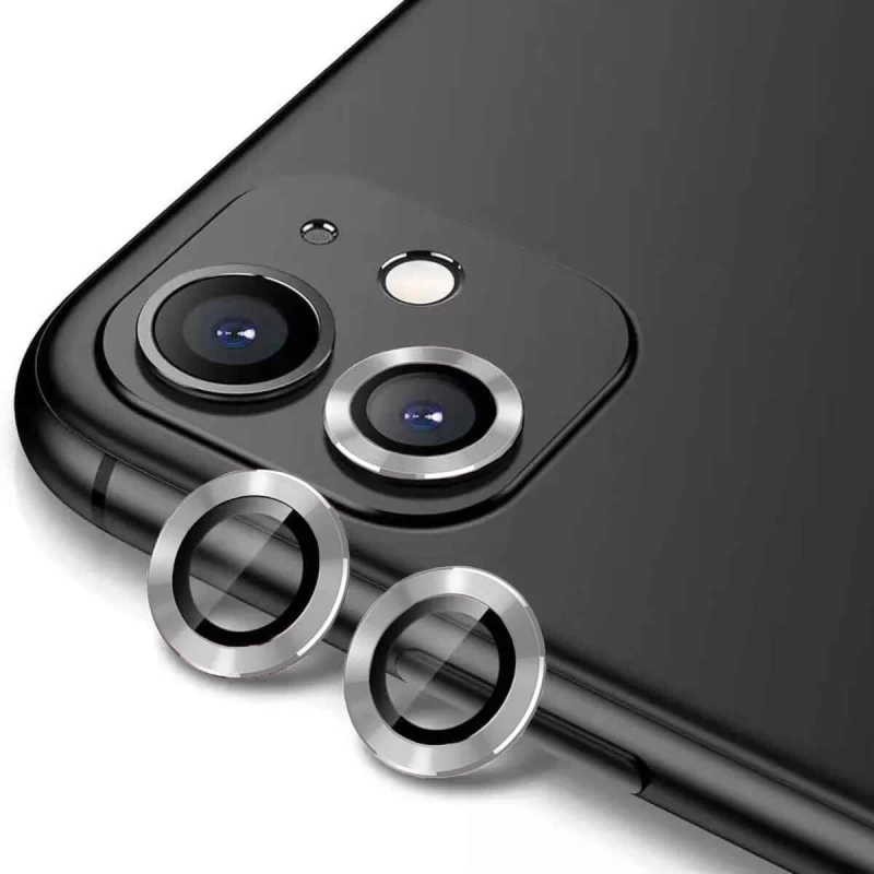 Apple iPhone 12 Mini Zore CL-12 Premium Safir Parmak İzi Bırakmayan Anti-Reflective Kamera Lens Koruyucu