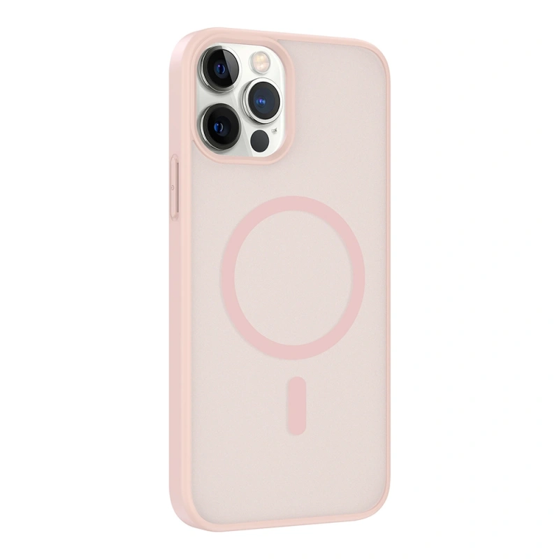 Apple iPhone 12 Pro Kılıf M-safe Şarj Özellikli Zore Babet Kapak