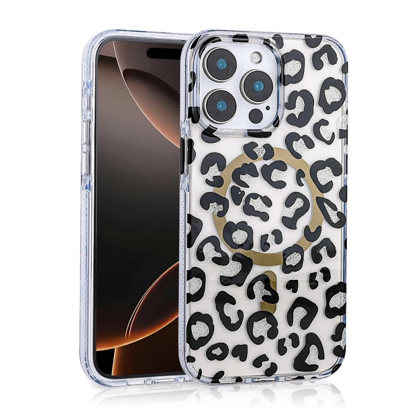 Apple iPhone 12 Pro Kılıf M-safe Şarj Özellikli Zore Jago Kapak