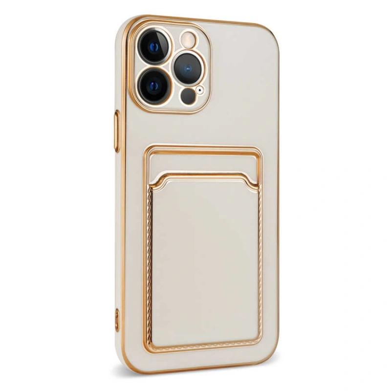 Apple iPhone 12 Pro Kılıf Zore Bark Kartlıklı Kapak