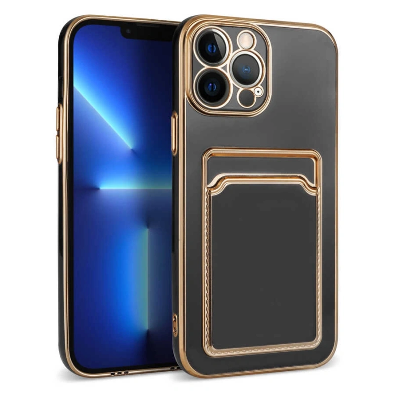 Apple iPhone 12 Pro Kılıf Zore Bark Kartlıklı Kapak