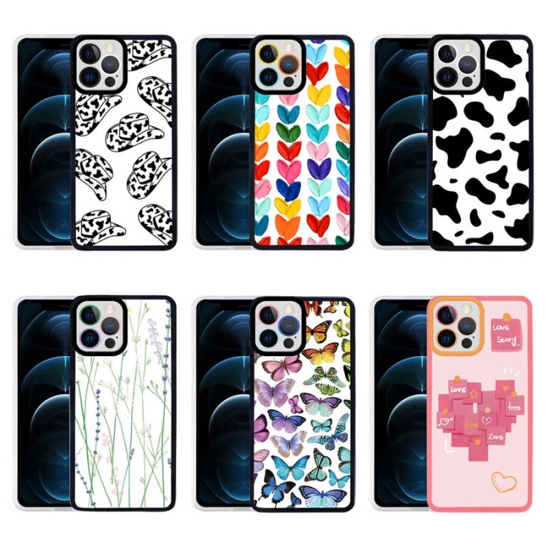 Apple iPhone 12 Pro Kılıf Zore M-Fit Desenli Kapak