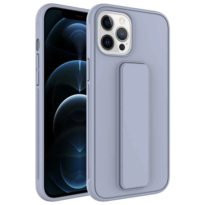 Apple iPhone 12 Pro Kılıf Zore Qstand Kapak