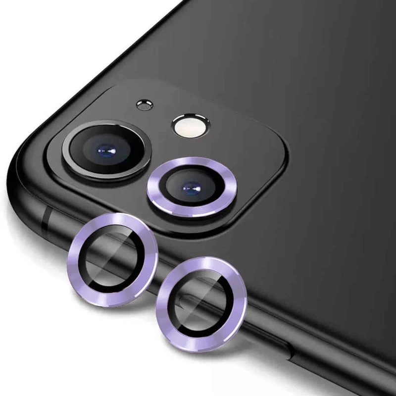 Apple iPhone 12 Zore CL-12 Premium Safir Parmak İzi Bırakmayan Anti-Reflective Kamera Lens Koruyucu