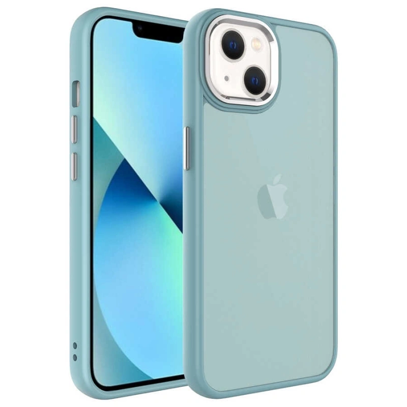 Apple iPhone 13 Kılıf Buzlu Sert PC Zore May Kapak