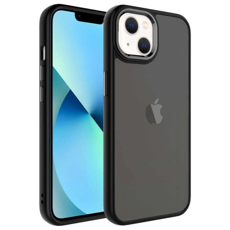 Apple iPhone 13 Kılıf Buzlu Sert PC Zore May Kapak