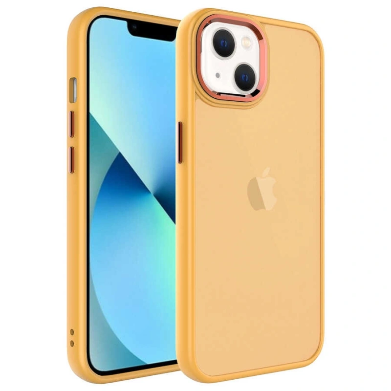 Apple iPhone 13 Kılıf Buzlu Sert PC Zore May Kapak