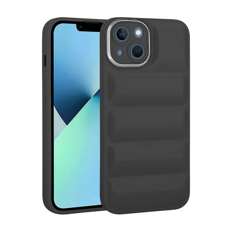 Apple iPhone 13 Kılıf Kamera Korumalı Parlak Airbagli Zore Galya Kapak