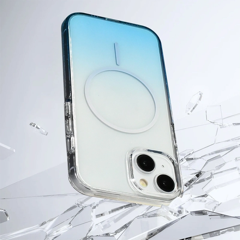 Apple iPhone 13 Kılıf M-Safe Şarj Özellikli Zore Septik Silikon Kapak