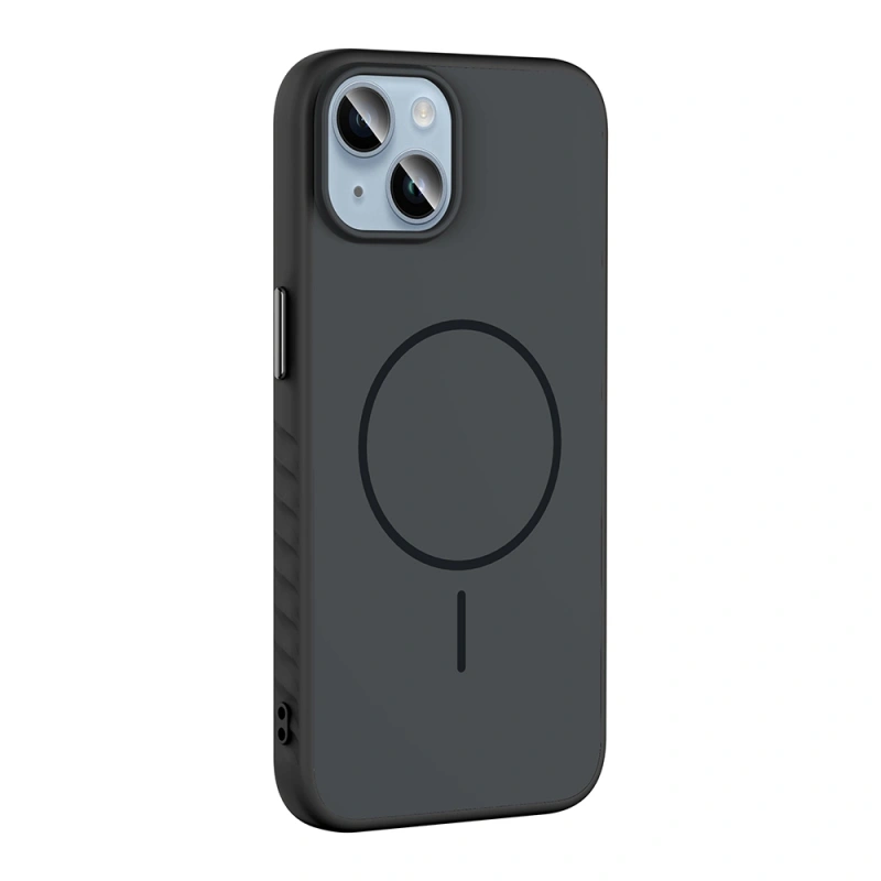Apple iPhone 13 Kılıf M-safe Şarj Özellikli Zore Tea Kapak