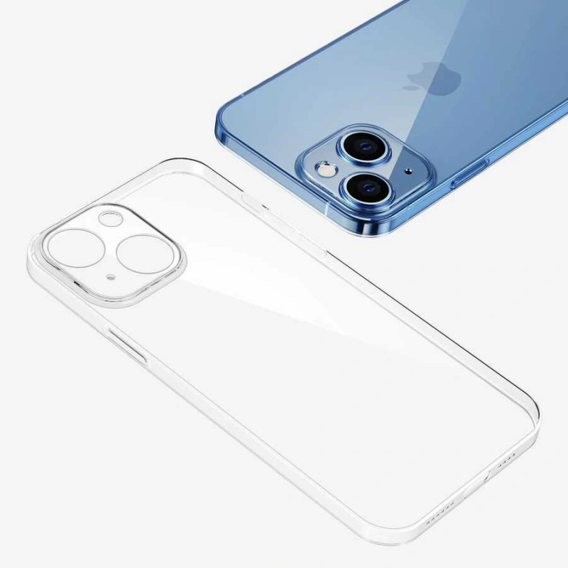 Apple iPhone 13 Kılıf Şeffaf Sert PC Zore Vayt Kapak