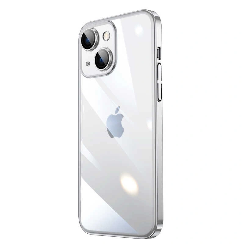 Apple iPhone 13 Kılıf Sert PC Renkli Çerçeveli Zore Riksos Kapak