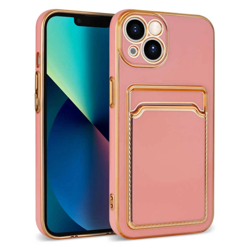 Apple iPhone 13 Kılıf Zore Bark Kartlıklı Kapak