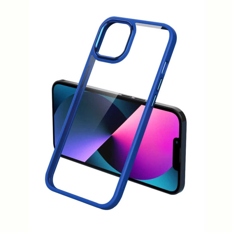 Apple iPhone 13 Kılıf Zore Krom Kapak