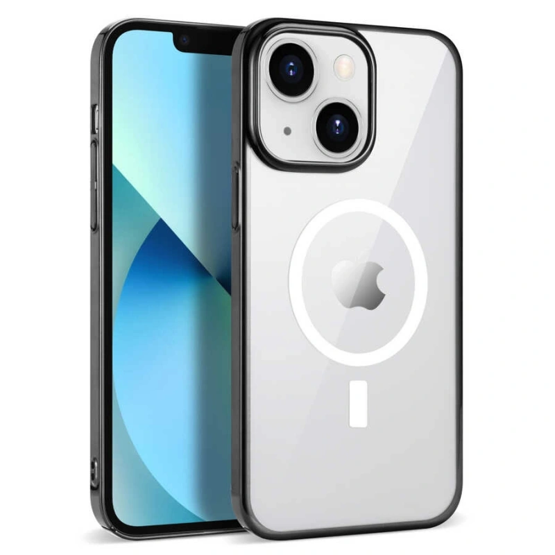 Apple iPhone 13 Kılıf Zore Wireless Şarj Özellikli Pixel M-safe Kapak