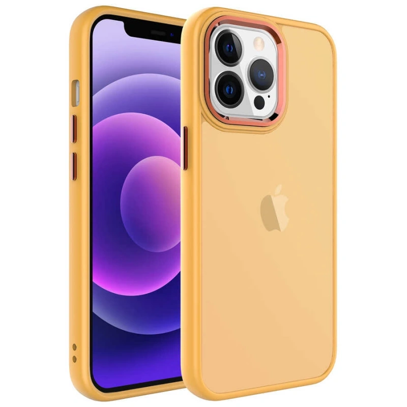 Apple iPhone 13 Pro Kılıf Buzlu Sert PC Zore May Kapak