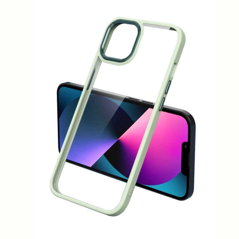 Apple iPhone 13 Pro Kılıf Zore Krom Kapak