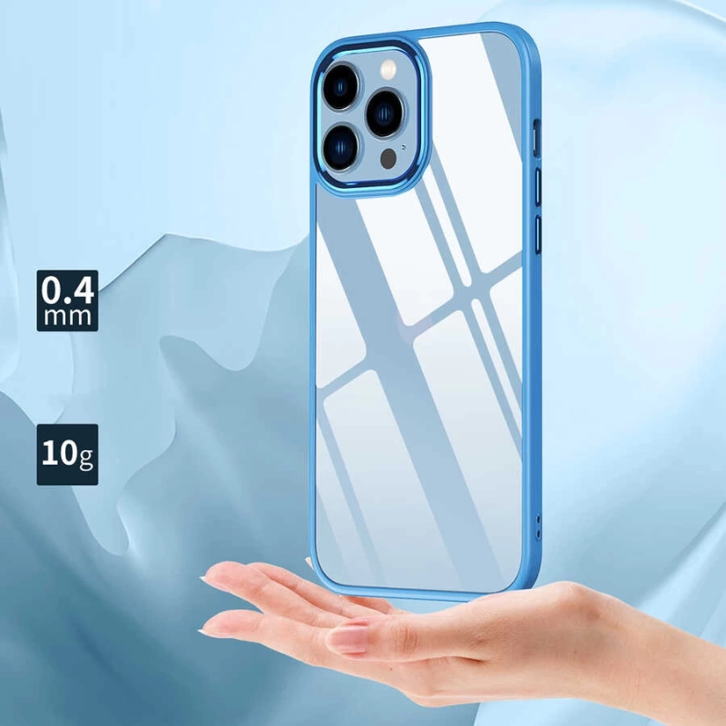 Apple iPhone 13 Pro Kılıf Zore Krom Kapak