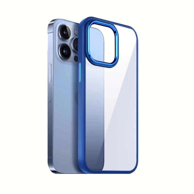 Apple iPhone 13 Pro Kılıf Zore Krom Kapak
