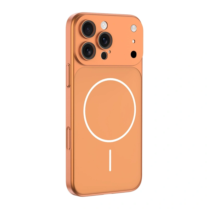 Apple iPhone 13 Pro Kılıf Zore M-Safe Şarj Özellikli Kamera Korumalı Spark Kapak