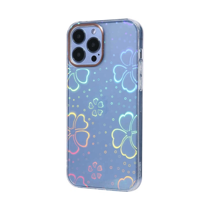 Apple iPhone 13 Pro Kılıf Zore Sidney Desenli Sert Kapak
