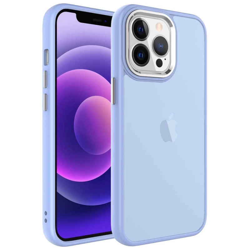 Apple iPhone 13 Pro Max Kılıf Buzlu Sert PC Zore May Kapak