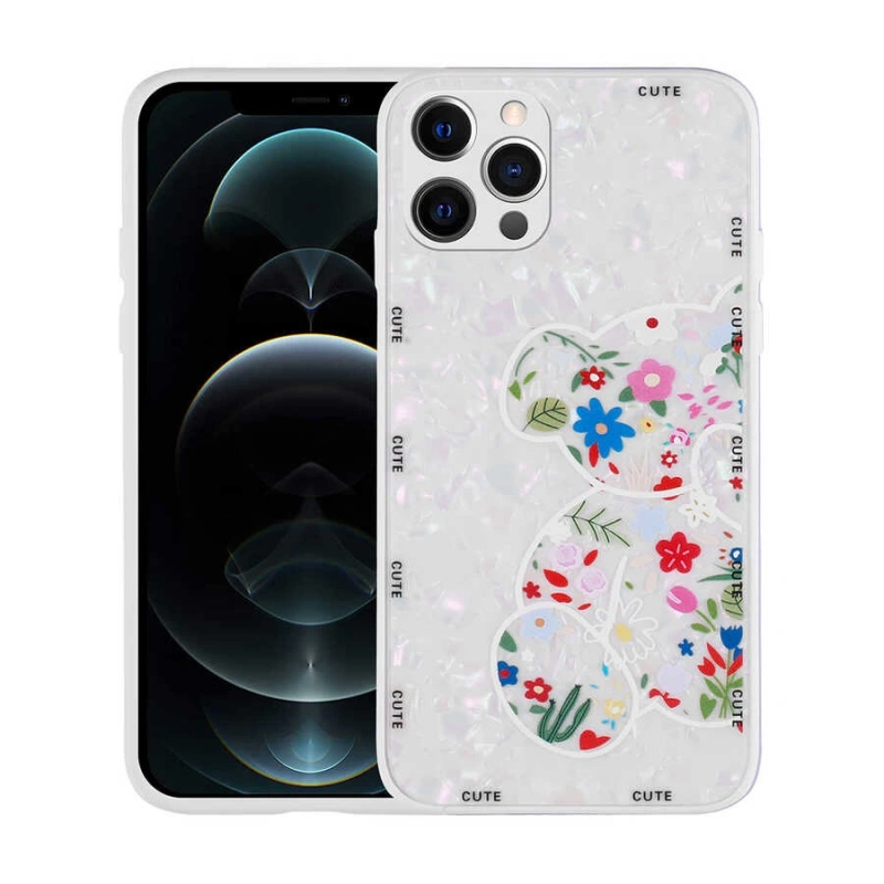 Apple iPhone 13 Pro Max Kılıf Desenli Sert Silikon Zore Mumila Kapak