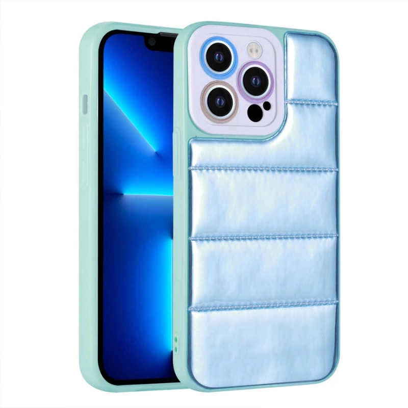 Apple iPhone 13 Pro Max Kılıf Kamera Korumalı Airbagli Renkli Zore Seksek Kapak