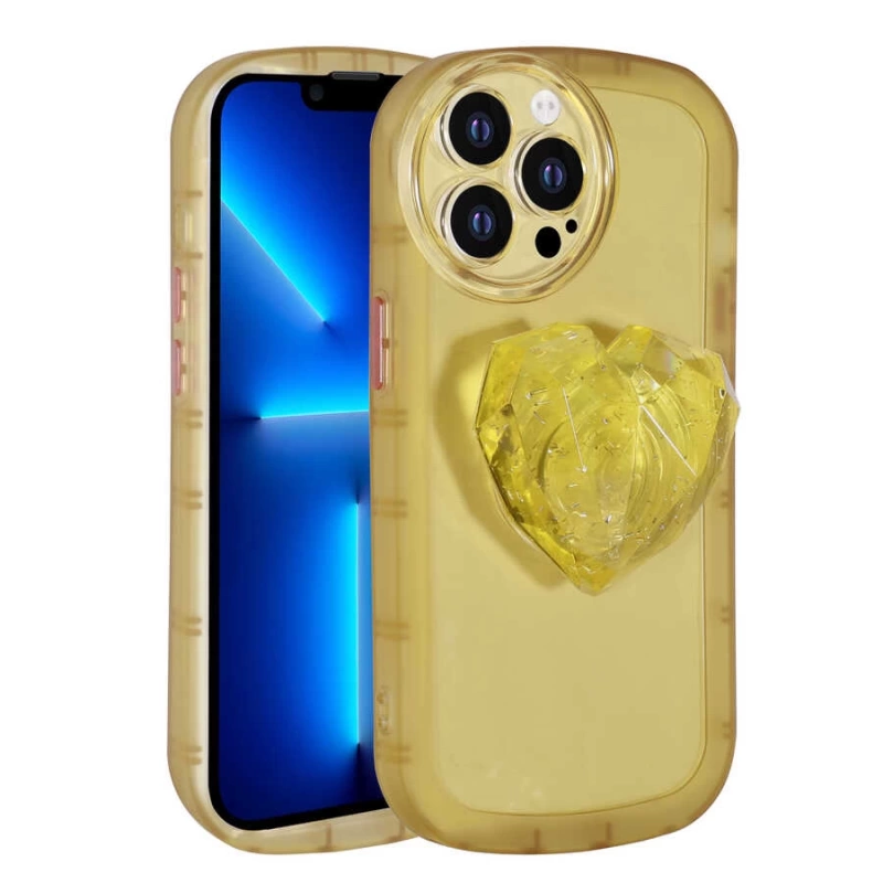 Apple iPhone 13 Pro Max Kılıf Kamera Korumalı Pop Soketli Renkli Zore Ofro Kapak