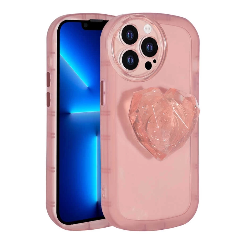 Apple iPhone 13 Pro Max Kılıf Kamera Korumalı Pop Soketli Renkli Zore Ofro Kapak
