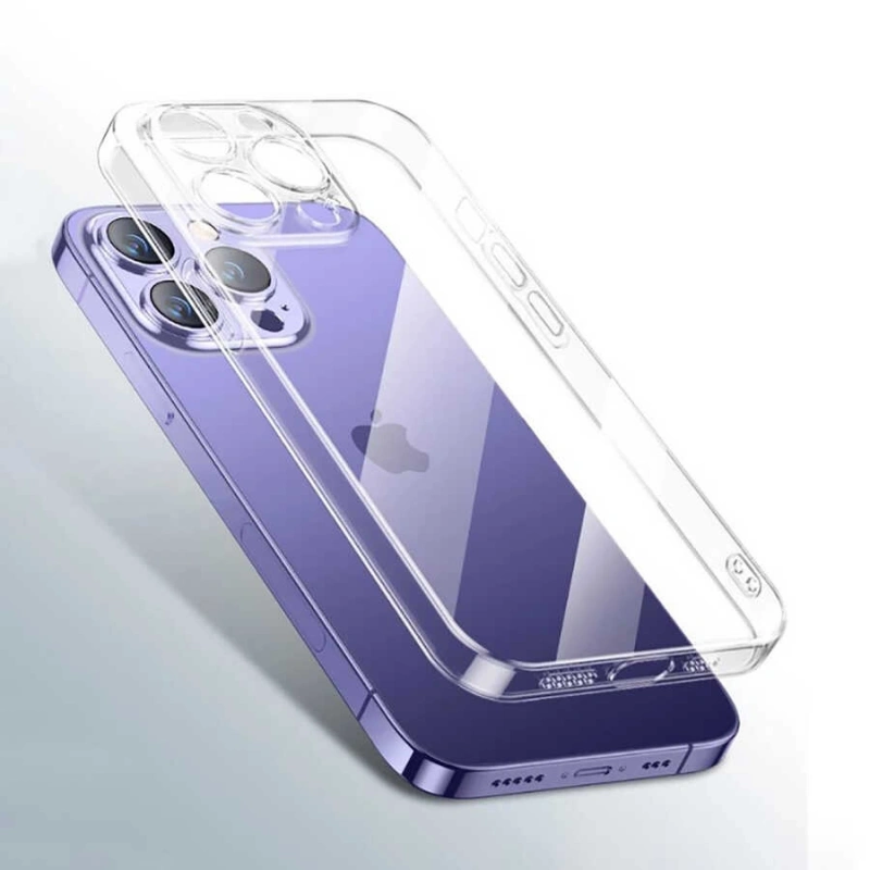 Apple iPhone 13 Pro Max Kılıf Şeffaf Sert PC Zore Vayt Kapak