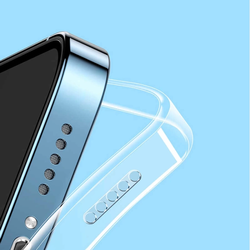 Apple iPhone 13 Pro Max Kılıf Şeffaf Sert PC Zore Vayt Kapak