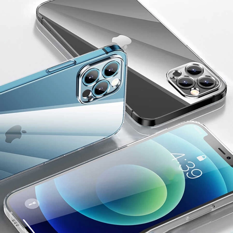Apple iPhone 13 Pro Max Kılıf Şeffaf Sert PC Zore Vayt Kapak