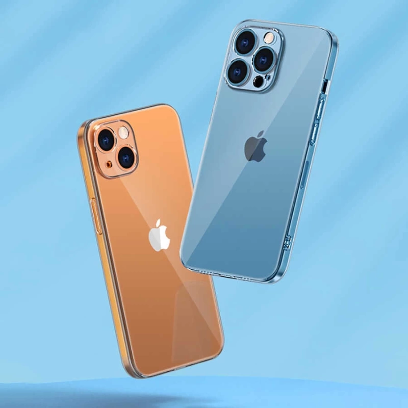 Apple iPhone 13 Pro Max Kılıf Şeffaf Sert PC Zore Vayt Kapak