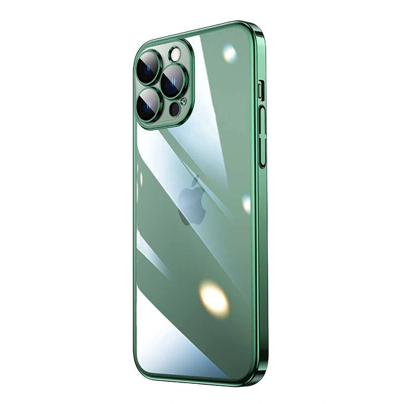 Apple iPhone 13 Pro Max Kılıf Sert PC Renkli Çerçeveli Zore Riksos Kapak