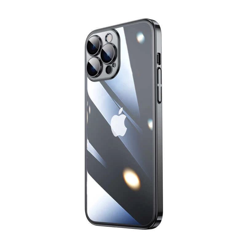 Apple iPhone 13 Pro Max Kılıf Sert PC Renkli Çerçeveli Zore Riksos Kapak