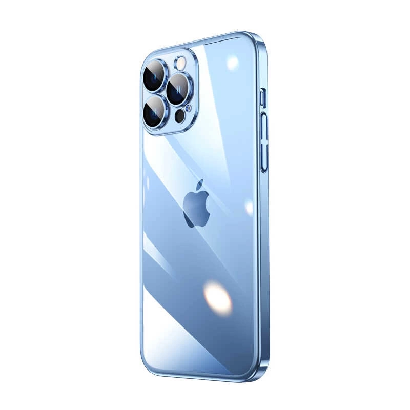 Apple iPhone 13 Pro Max Kılıf Sert PC Renkli Çerçeveli Zore Riksos Kapak