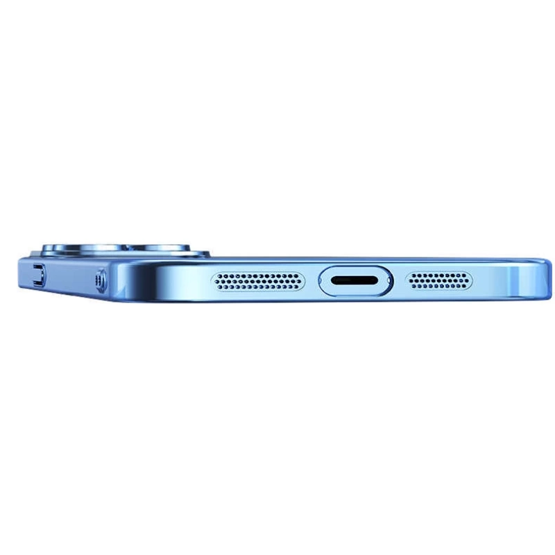 Apple iPhone 13 Pro Max Kılıf Sert PC Renkli Çerçeveli Zore Riksos Kapak