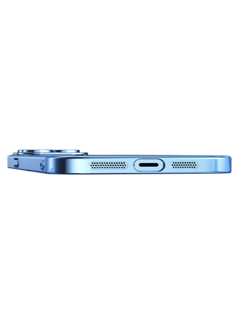 Apple iPhone 13 Pro Max Kılıf Wireless Şarj Özellikli Sert PC Zore Riksos M-safe Kapak