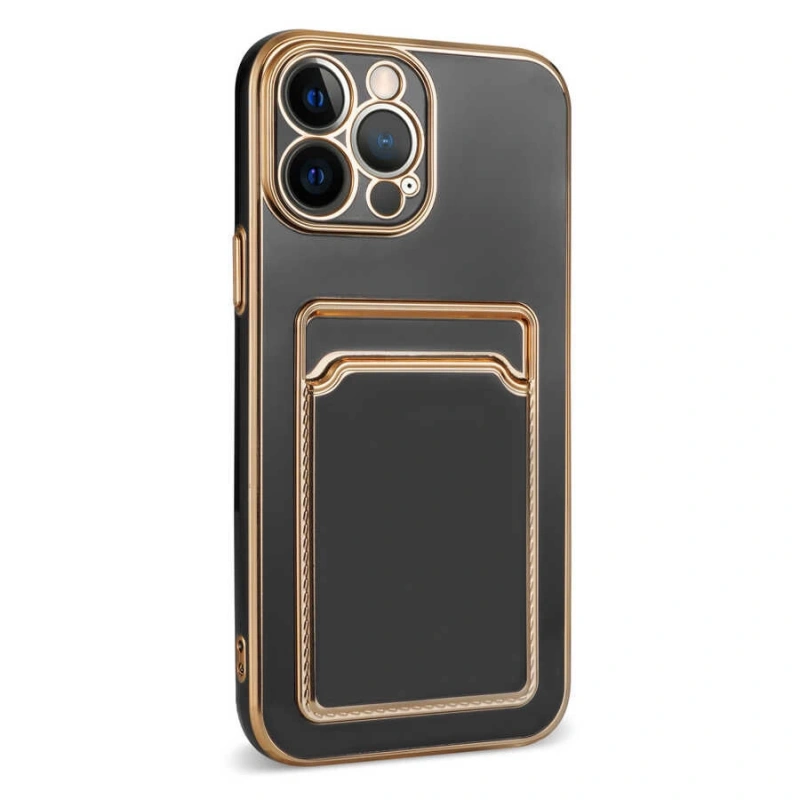 Apple iPhone 13 Pro Max Kılıf Zore Bark Kartlıklı Kapak