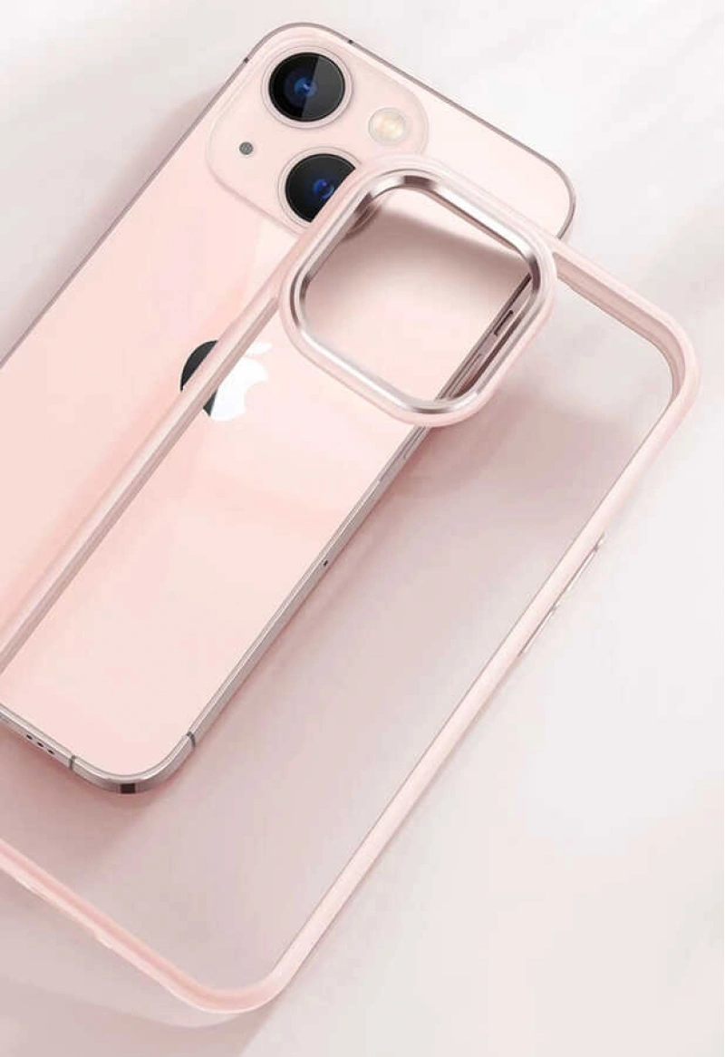 Apple iPhone 13 Pro Max Kılıf Zore Krom Kapak