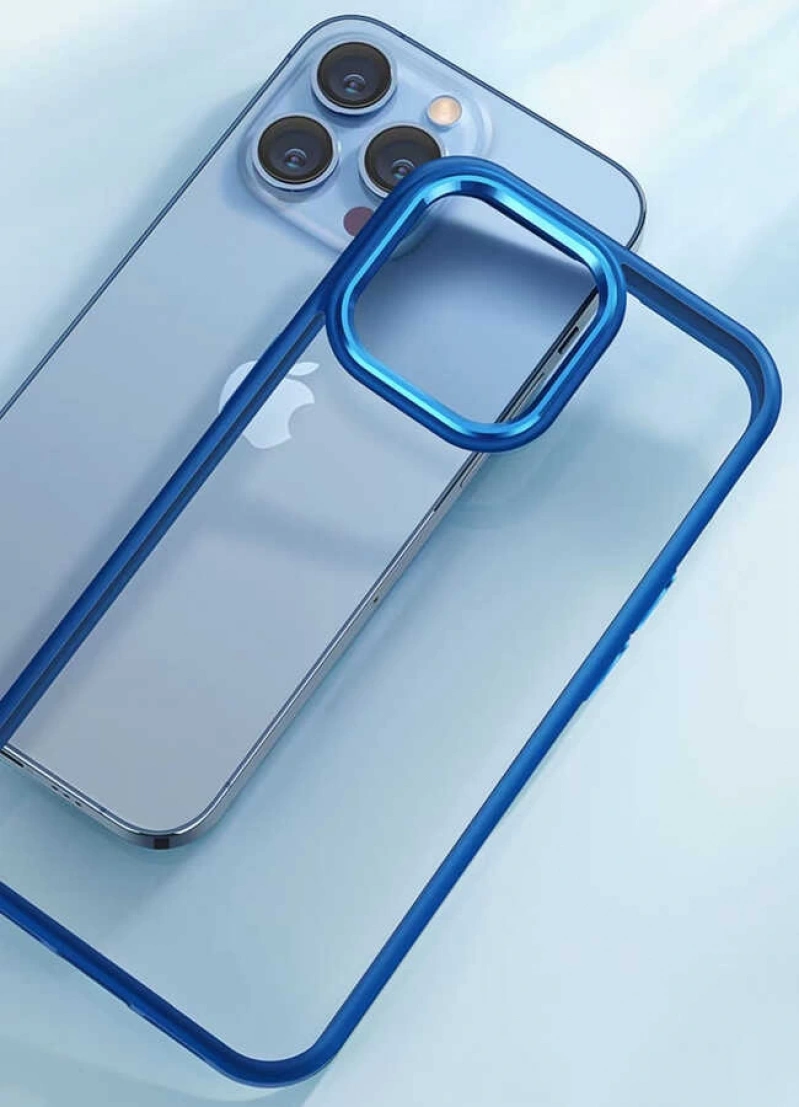 Apple iPhone 13 Pro Max Kılıf Zore Krom Kapak