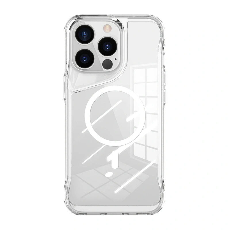 Apple iPhone 13 Pro Max Kılıf Zore M-safe Şarj Özellikli T-Max M-safe Kapak