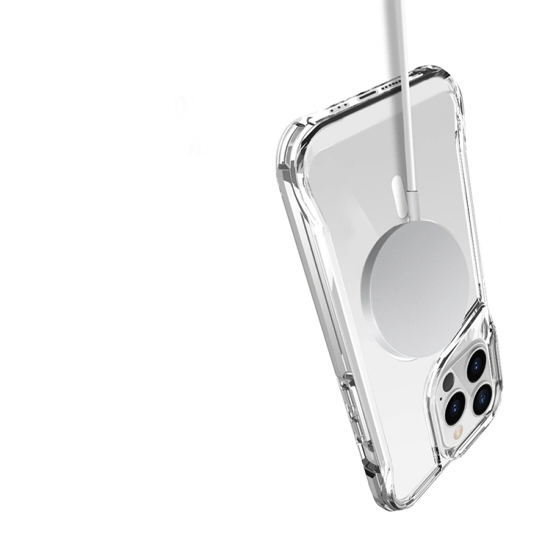 Apple iPhone 13 Pro Max Kılıf Zore M-safe Şarj Özellikli T-Max M-safe Kapak