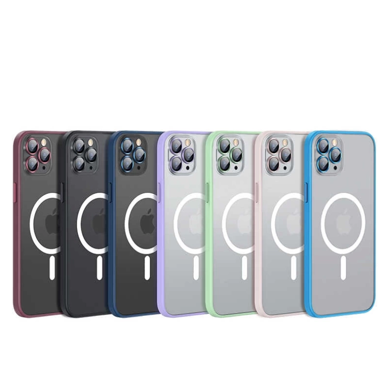 Apple iPhone 13 Pro Max Kılıf Zore Mokka Wireless Kapak