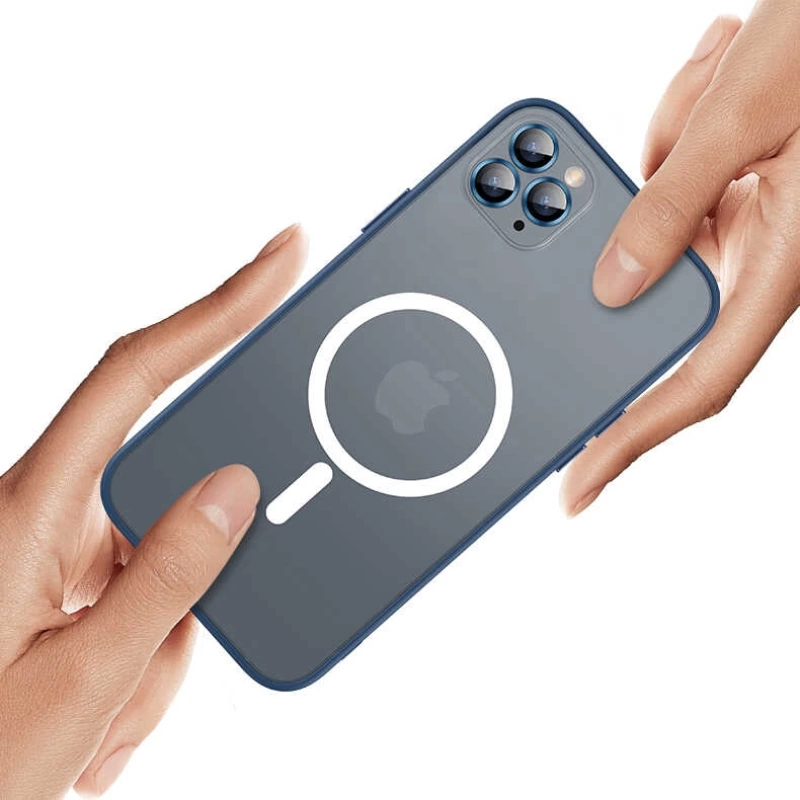 Apple iPhone 13 Pro Max Kılıf Zore Mokka Wireless Kapak