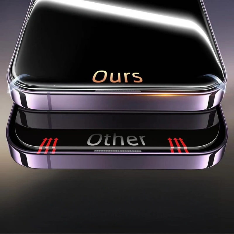 Apple iPhone 13 Pro Max Zore 2.5D Oliv HD Temperli Cam Ekran Koruyucu + Kolay Uygulama Aparatı