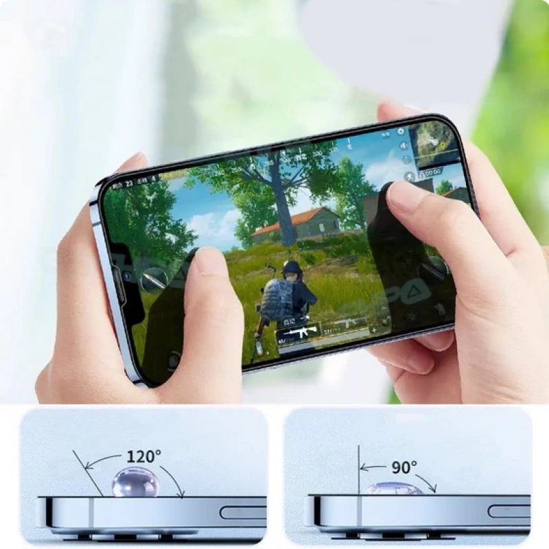 Apple iPhone 13 Pro Max ​​​​​​​​​​​​​​​​​​​​​​​​Zore Darbeye Dayanıklı Anti Statik Temperli Cam Ekran Koruyucu